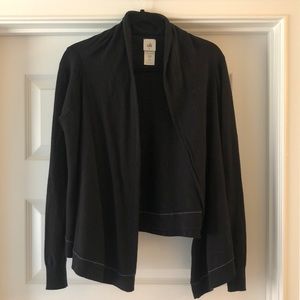 CAbi 3355 Winsome Open Cardigan Black Small